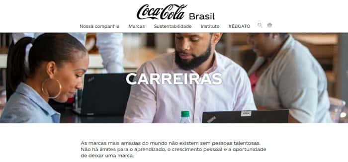 Passo a passo para trabalhar na Coca-Cola