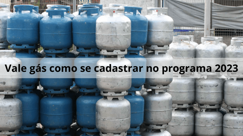Vale gas como se cadastrar no programa 2023