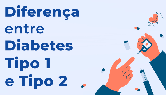 Quais são os sintomas da diabetes tipo 1 e tipo 2