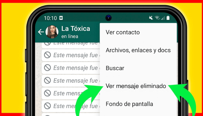 Aplicación para descubrir mensajes eliminados de WhatsApp en celulares y computadoras de escritorio