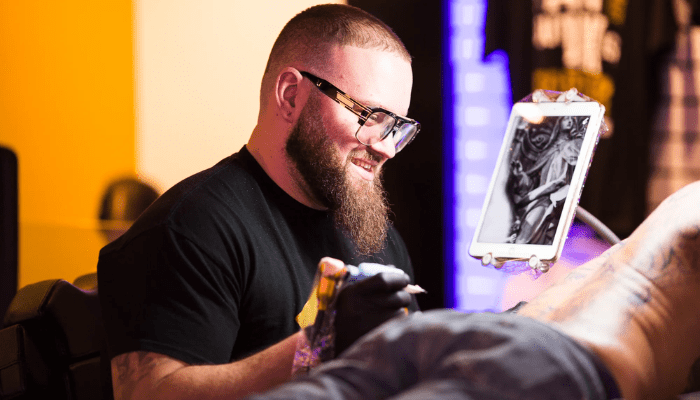 See how to download a tattoo simulation app - simulate it now