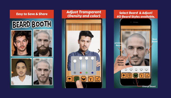 See what you would look like with a beard with the Beard Simulator app