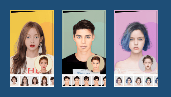 Discover your new look: try different haircuts with the haircut app