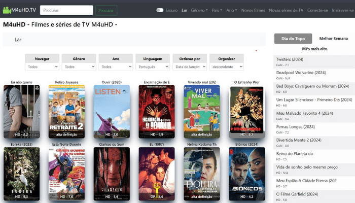 Veja como assitir filmes que estão no cinema - GRATIS m4ufreetv Veja como assitir filmes que estão no cinema - GRATIS m4ufreetv