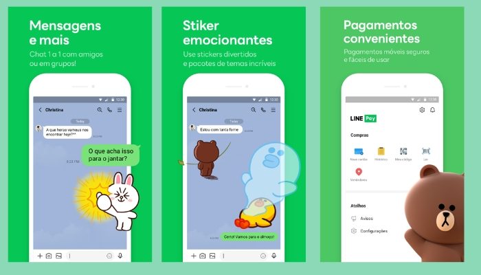 Ver mensagens ocultas no LINE: Chamadas e mensagens