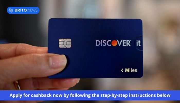 How to request cash back from discover it