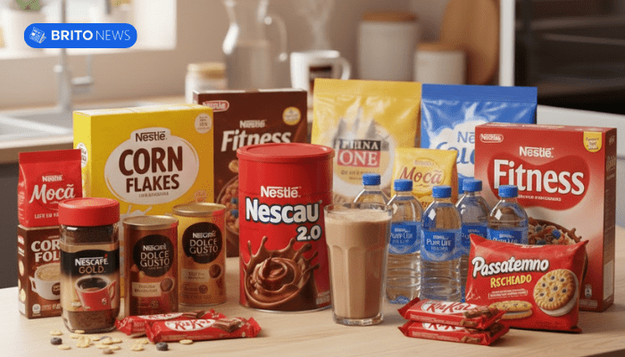 Como garantir amostras gratuitas dos produtos Nestlé
