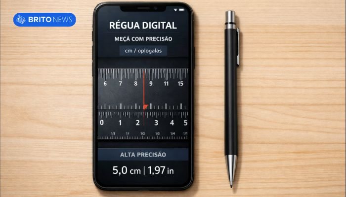 Régua digital meça com precisão usando apenas o celular Régua digital meça com precisão usando apenas o celular