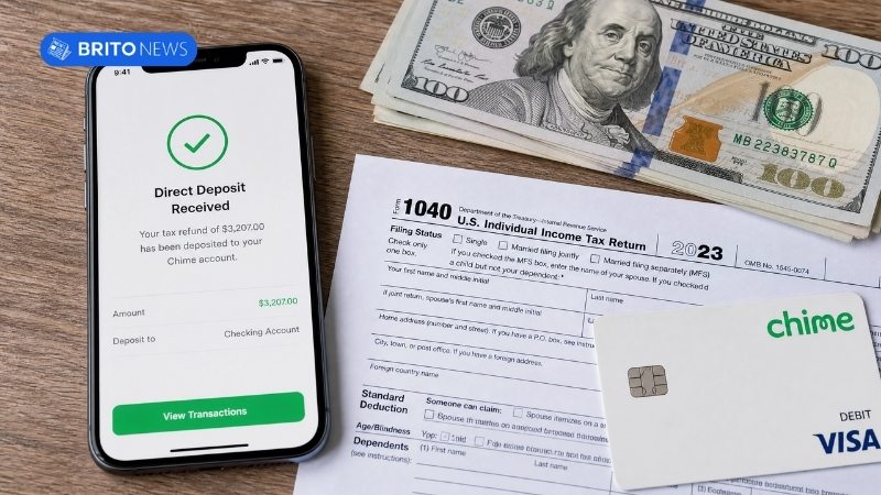Como receber Tax Refund no Cash App ou Chime em 2026